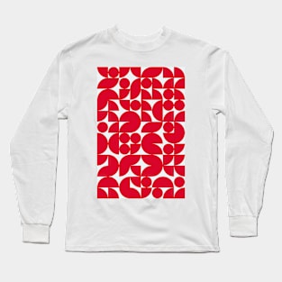 Adorable Geometric Pattern - Shapes #7 Long Sleeve T-Shirt